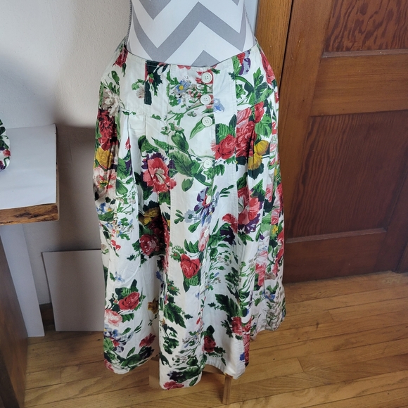 Vintage Private Collection by House of Lloyd 2 Piece skirt set Cotton Size 10 - Picture 7 of 12